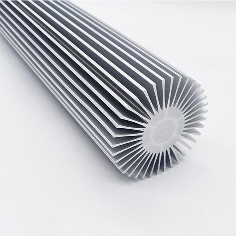 Radiador de aluminio anodizado personalizado
