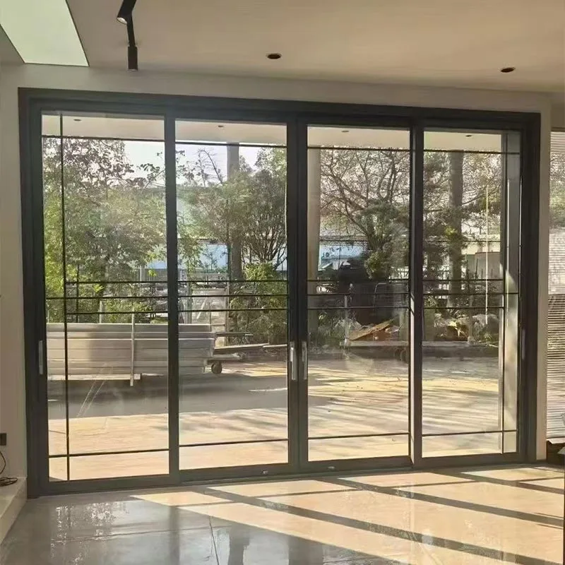 Portas corredizas de aliaxe de aluminio
