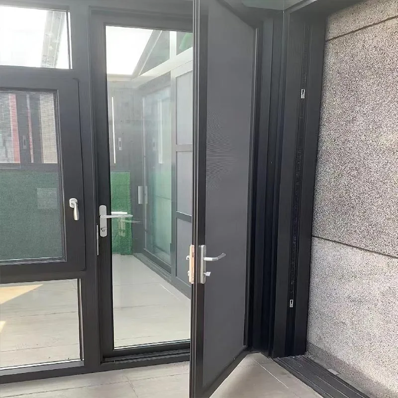 Portas de aliaxe de aluminio con rotura térmica